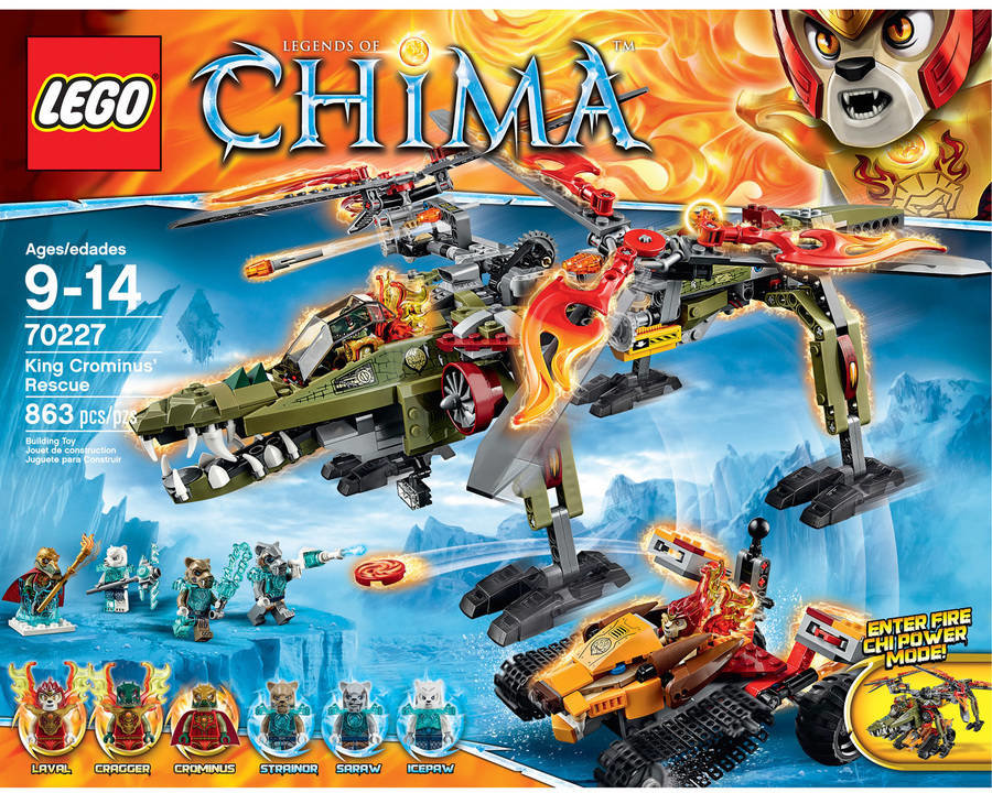 

Конструктор Lego Legends of Chima King Crominus Rescue (70227)