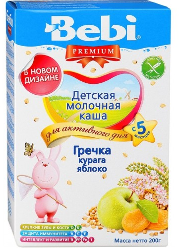 

Каша молочная гречка-курага, яблоко new (3838471019996)