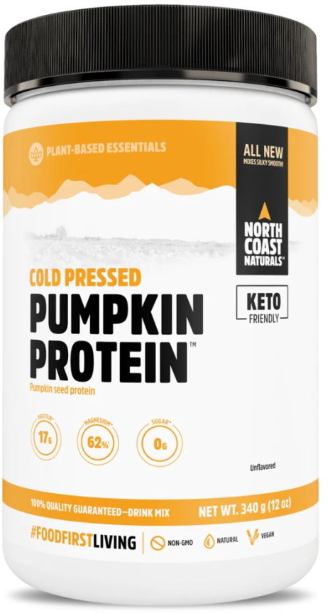 

North Coast Naturals Cold Pressed Pumpkin Protein 340 g /13 servings/ Unflavored