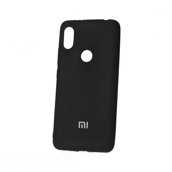 

Mobile Case Silicone Cover Black for Xiaomi Redmi Note 6 Pro