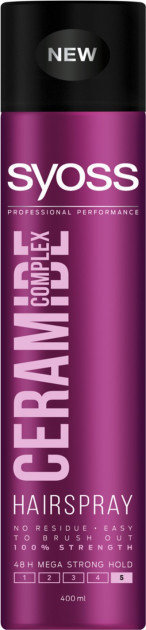 

Syoss Ceramide Complex 400 ml Лак для волос Максимальная фиксация 5