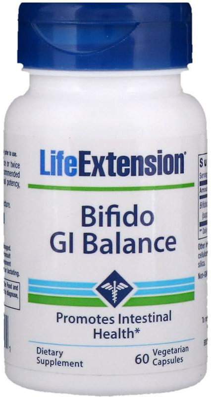 

Life Extension Bifido Gi Balance 60 Veggie Caps Бифидобаланс