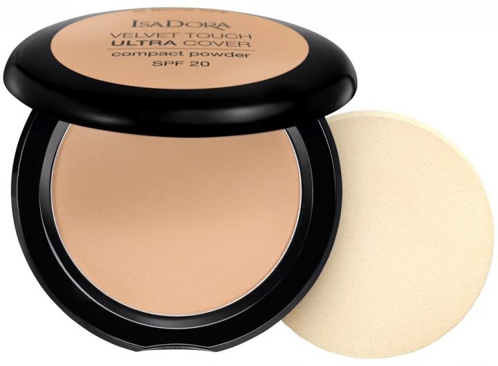 

IsaDora Velvet Touch Compact Powder №64 Warm Sand Пудра компактная 10 g