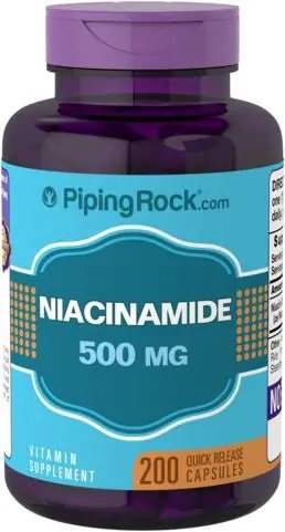 

Piping Rock Niacinamide B-3 500 mg 200 Caps Ниацинамид