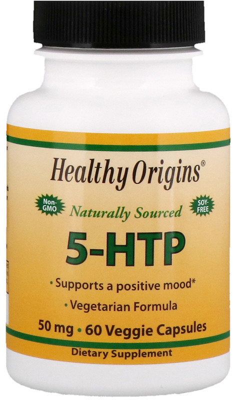 

Healthy Origins 5-HTP 50 mg 60 caps Гидрокситриптофан