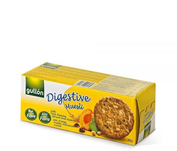 

Печенье Gullon Digestive Muesli, 365 г (WT4343)