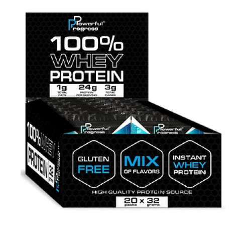 

Powerful Progress 100% Whey Protein Mega Box 20 x 32 g Wild Berries