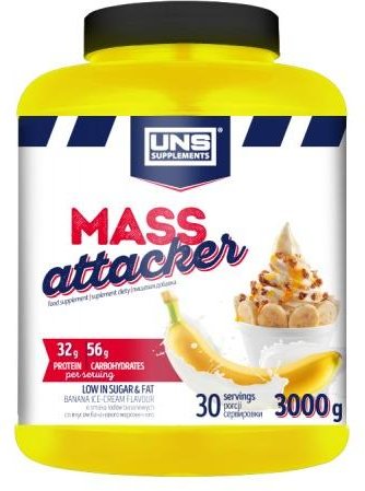 

Uns Mass Attacker 3000 g /30 servings/ Salty Caramel