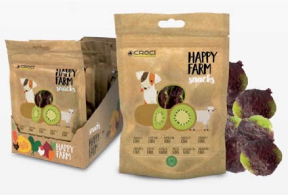 

Лакомство Croci Happy Farm Ягненок с киви 80 грамм (C1030658)