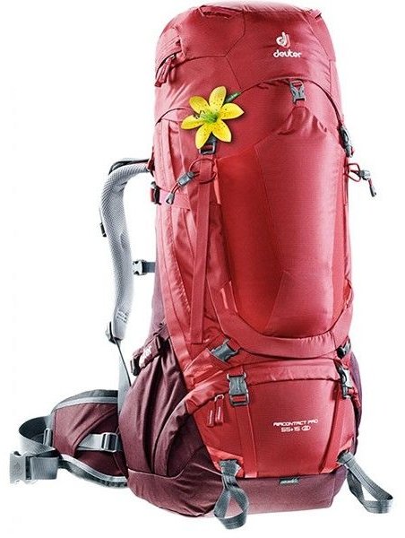 

Рюкзак Deuter Aircontact Pro 55+15 Sl цвет 5005 cranberry-aubergine (3330017 5005)