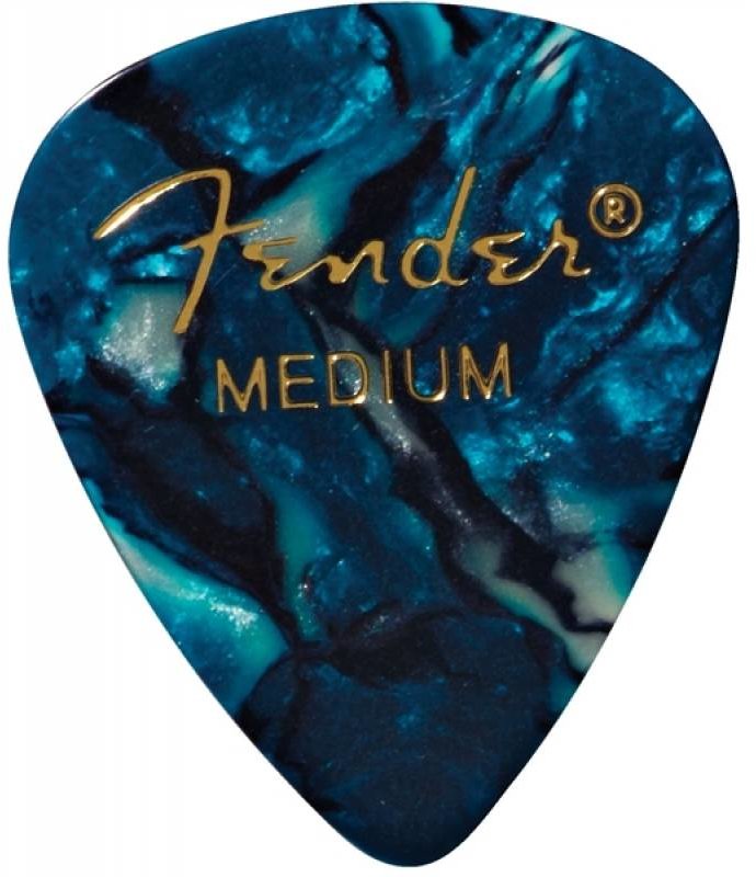 

Медиатор Fender 351 Shape Premium Picks Ocean Turquoise Medium