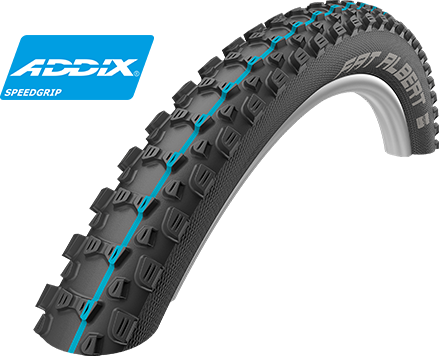 

Покрышка 27.5x2.35 650B (60-584) Schwalbe Fat Albert Rear SnakeSkin TL-Easy Evolution Folding B/B-SK HS478 Addix Spgrip, 67EPI Ek