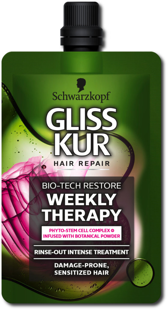 

Schwarzkopf Gliss Kur Bio-Tech Restore Weekly Therapy 50 ml Бьюти-Уход для волос для чувствительных волос, склонных к повреждениям
