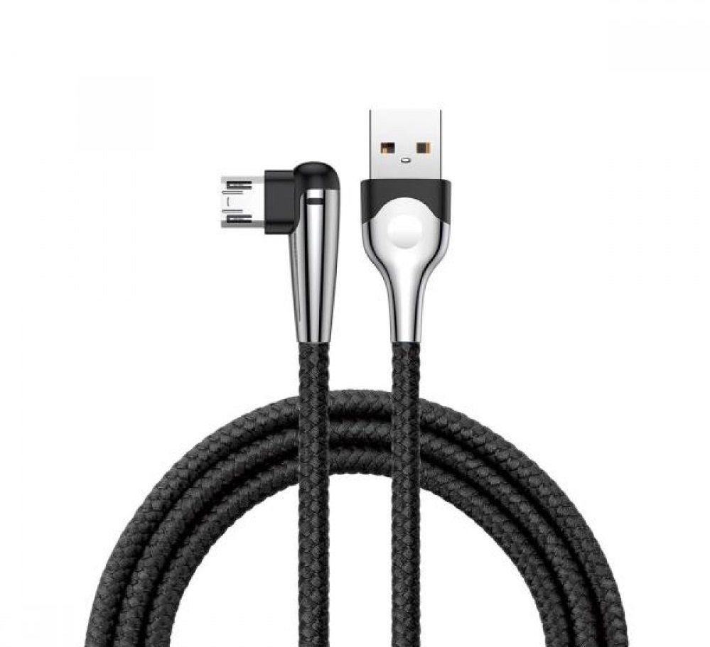 

Baseus Usb Cable to microUSB Sharp-bird 2.4A 1m Black (CAMMVP-E01)