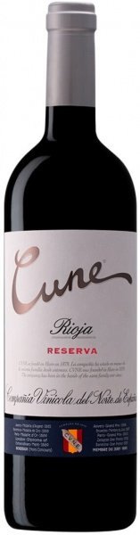 

Вино Cune Reserva 2017 красное сухое 0.75л (VTS3003171)