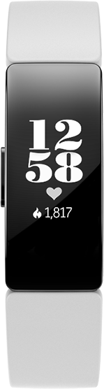 

Fitbit Inspire Hr Activity Tracker + Heart Rate White/Black (FB413BKWT)