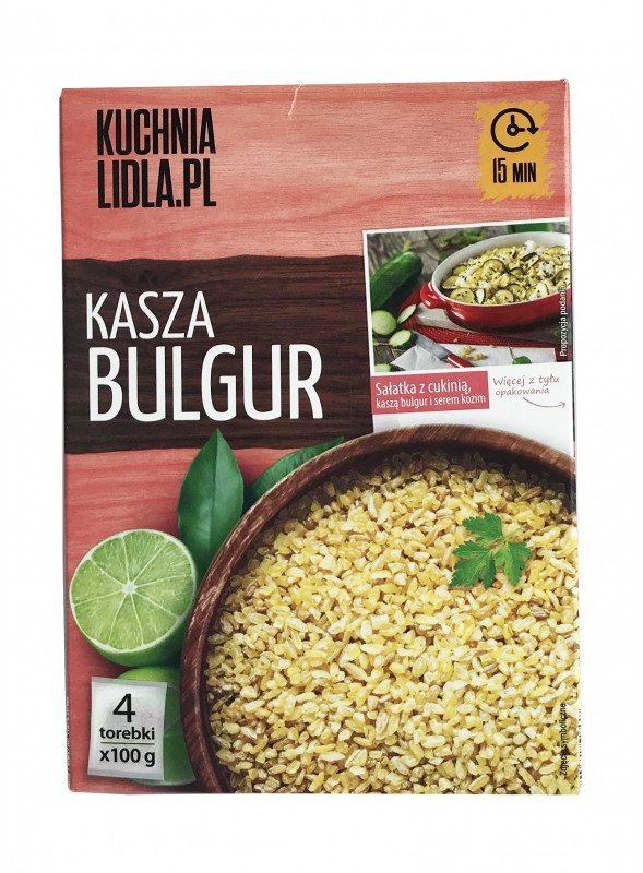 

Крупа Kuchnia булгур, 400 г (WT4100)