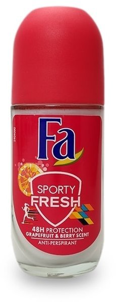 

Fa Sporty Fresh 50 ml Антиперспирант-ролик Аромат грейпфрута и ягод