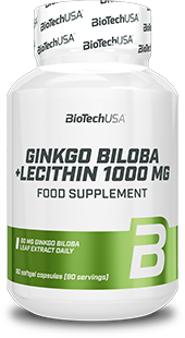 

BioTechUSA Ginkgo Biloba + Lecithin 90 caps