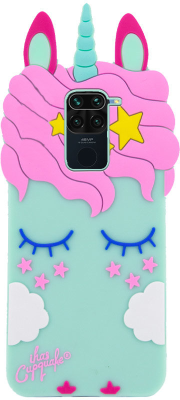 

Tpu Case 3D Little Unicorn Turquoise for Xiaomi Redmi Note 9 / Redmi 10X