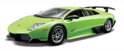 

Авто-конструктор Bburago Lamborghini Murcielago LP670 -4 Sv (зеленый, 1:24) (18-25096)