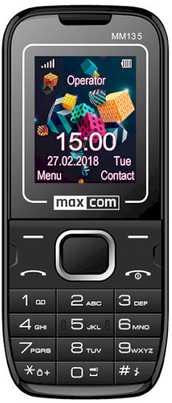 

Maxcom MM135 Black-Blue (UA UCRF)