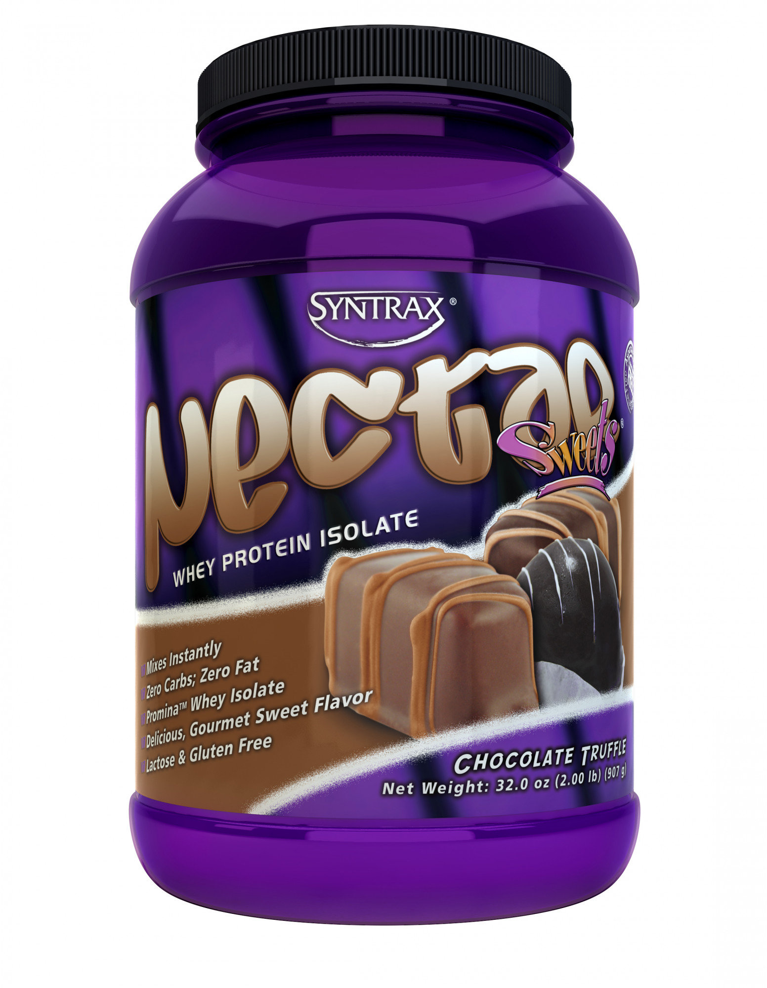 

Syntrax Nectar Sweets 907 g /33 servings/ Chocolate Truffle