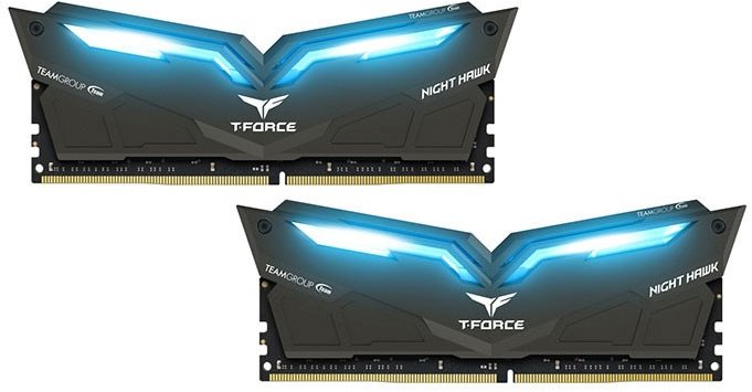 

Team 32 Gb (2x16GB) DDR4 3000 MHz T-Force Night Hawk Blue Led (THBD432G3000HC16CDC01)