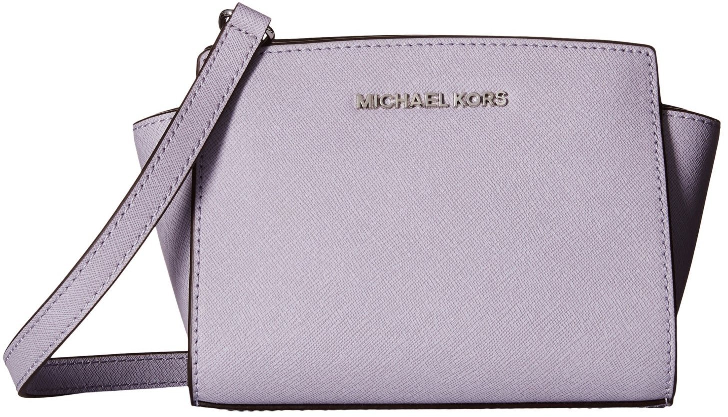 

Женская сумка кросс боди Michael Kors фиолетовая (MK0450W)