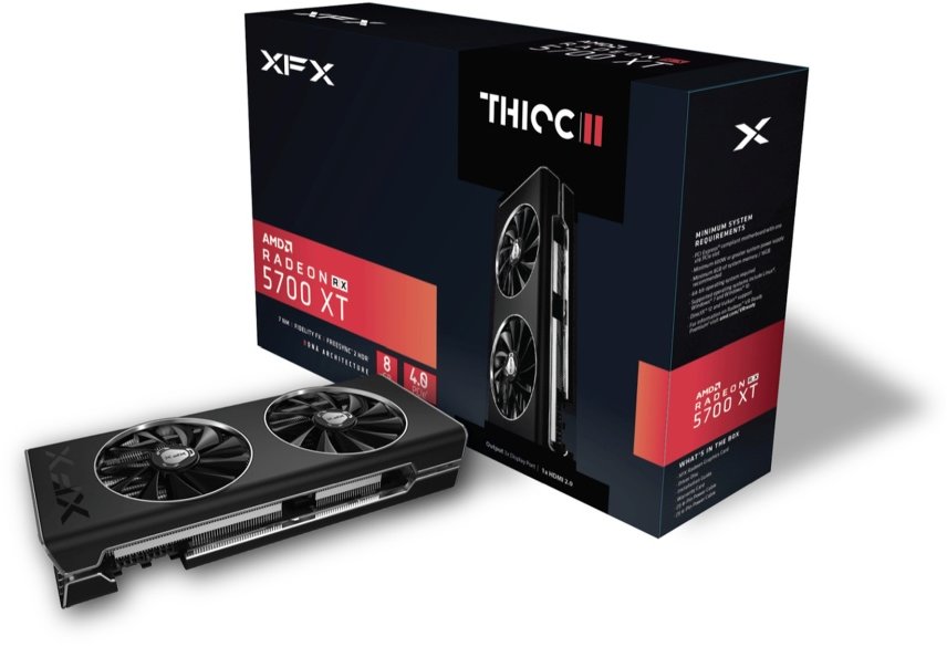 

Xfx Radeon Rx 5700 Xt 8GB GDDR6 Thicc Ii (RX-57XT826D6)