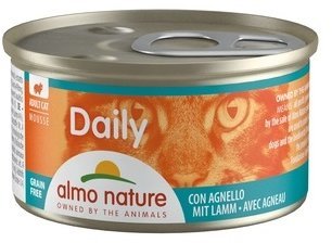 

Almo Nature Adult Cat Daily Mousse с ягненком 85 г