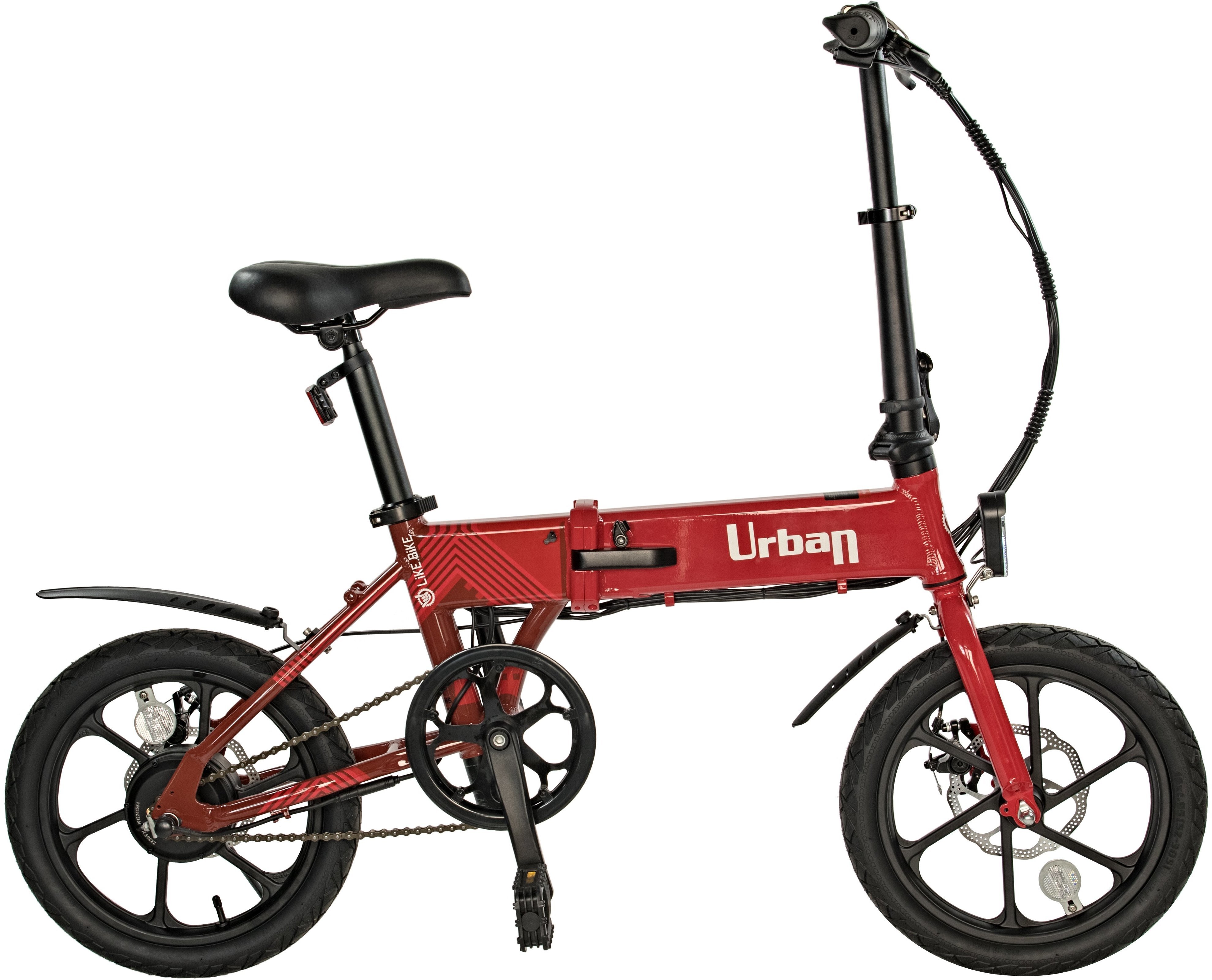 

Электровелосипед Like.Bike Urban (White/Red)