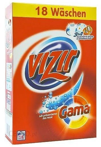 

Стиральный порошок Vizir Gama, 1.17кг (WT3671)