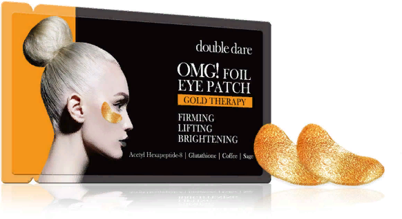 

Double Dare OMG! Foil Eye Patch - Gold Therapy Патчи для зоны вокруг глаз «Золото»