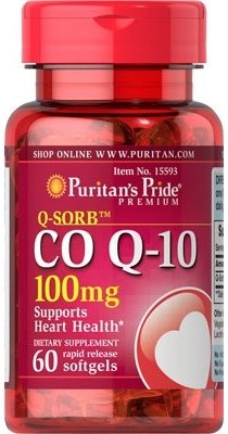 

Puritan's Pride Q-Sorb Co Q-10 100 mg 60 caps