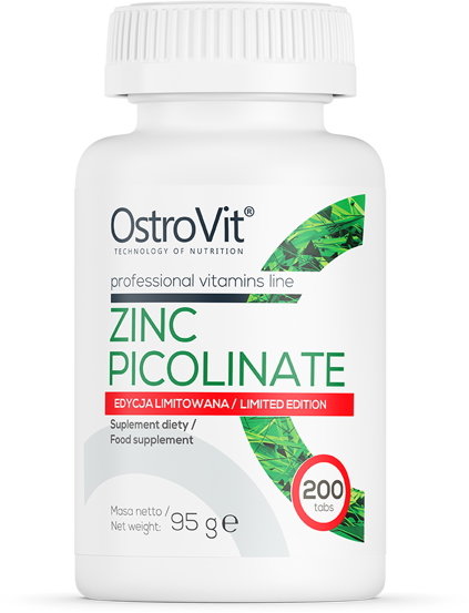 

OstroVit Zinc Picolinate Цинк пиколинат 200 таблеток