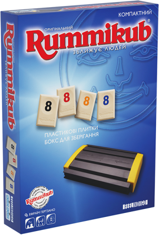 

Руммикуб Компакт (Rummikub Ngt Travel) (укр.)