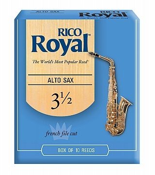 

Трость Rico RJB1035 Royal Alto Sax #3.5 (1шт.)