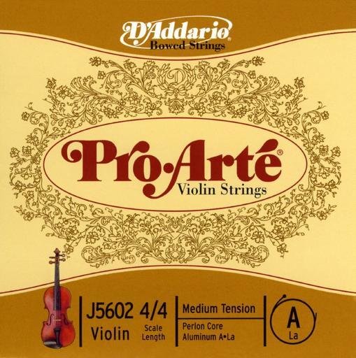 

Струна D`ADDARIO J5602 4/4M Pro Arte А 4/4M