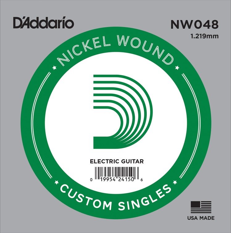 

Струна D`ADDARIO NW048 Xl Nickel Wound 048