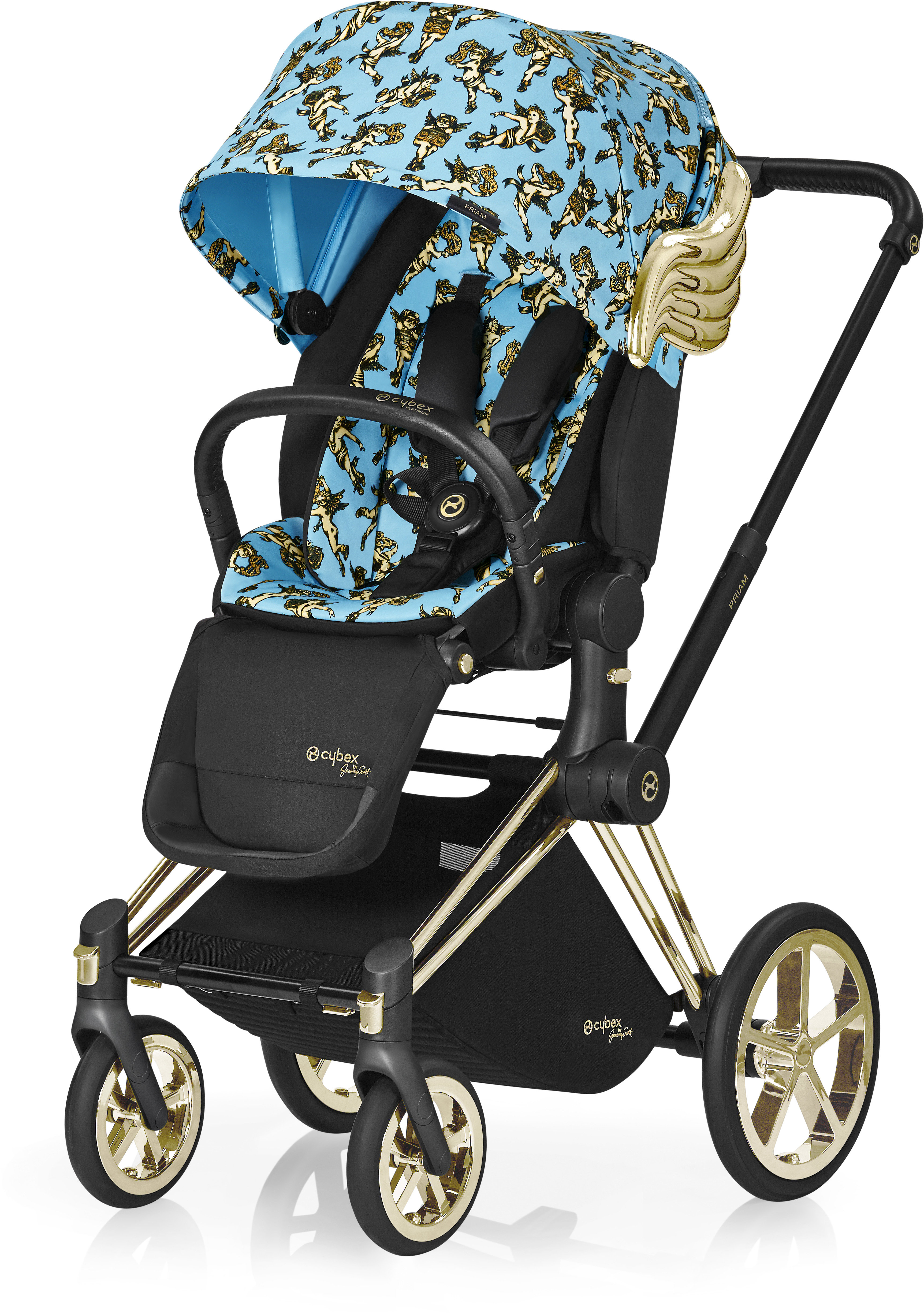 

Прогулочная коляска Cybex Priam Lux Seat Js Cherub Blue blue (518001305)