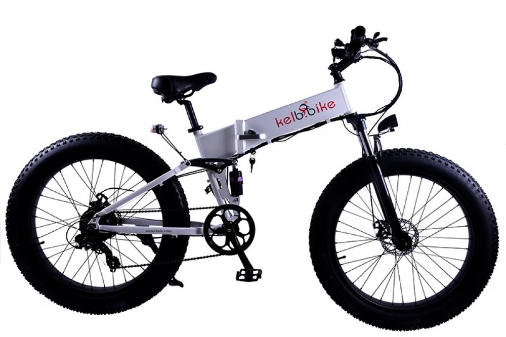 

Электровелосипед фэтбайк Kelb.Bike E-1911WS 26" 350W, 48V Белый