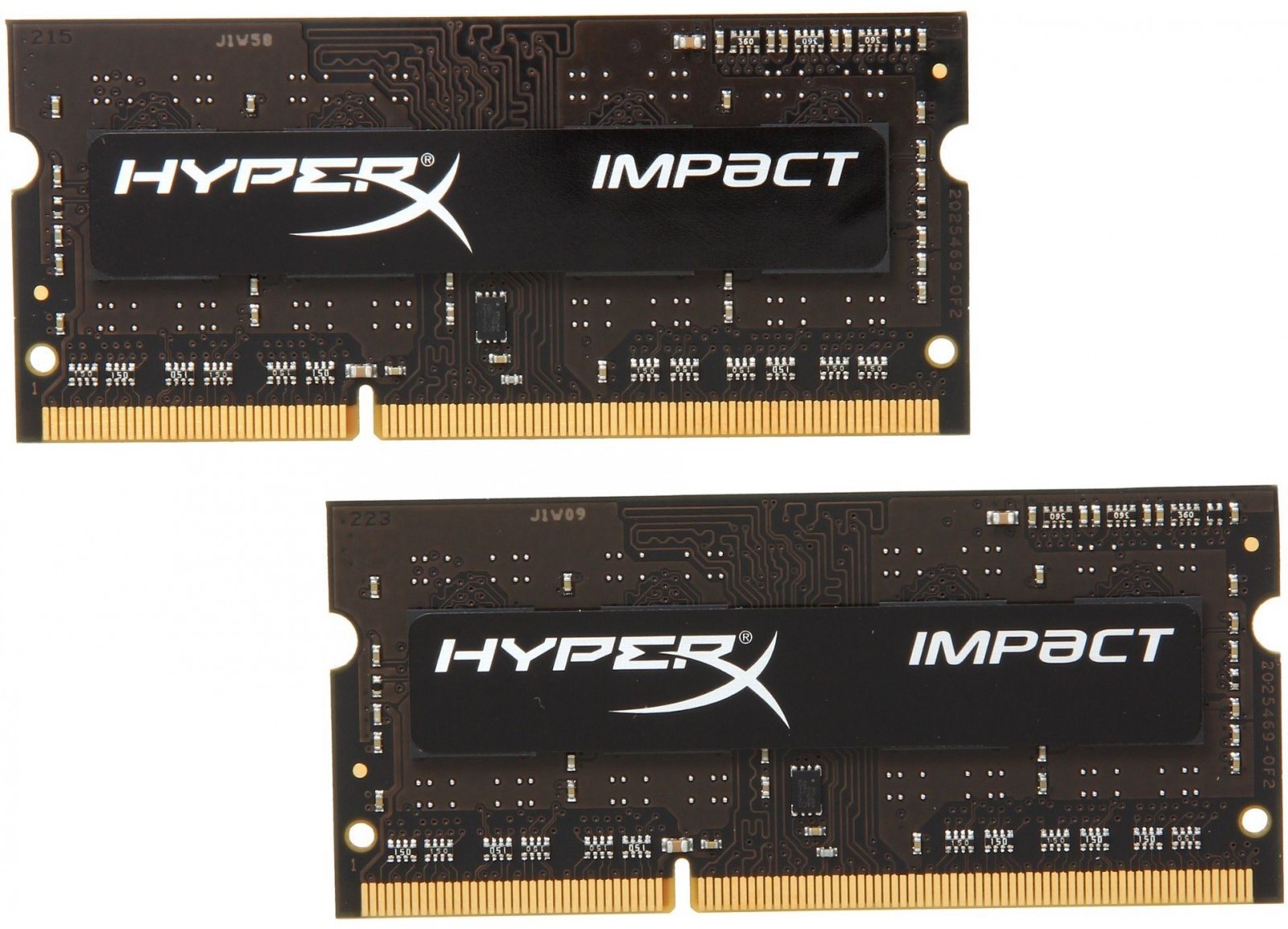 

Kingston 8 Gb (2x4GB) SO-DIMM DDR3L 1600 MHz HyperX Impact (HX316LS9IBK2/8)