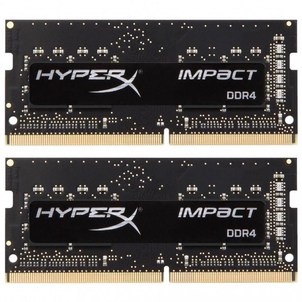 

Kingston 32 Gb (2x16GB) SO-DIMM DDR4 2666 MHz HyperX Impact (HX426S15IB2K2/32)