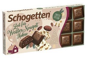 

Шоколад Schogetten Milk Chocolate With nougat (100 г) (WT4532)