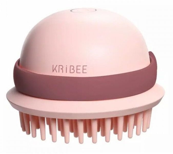 

Расческа массажная антистатическая Xiaomi Kribee Electric Massage Comb (EP1164-3C) Pink