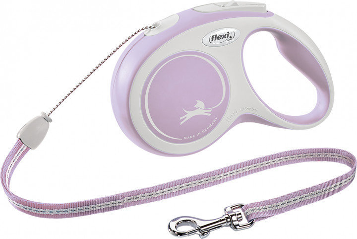

Поводок-рулетка Flexi New Comfort S до 12 кг 8 м сиреневый (4000498043004)