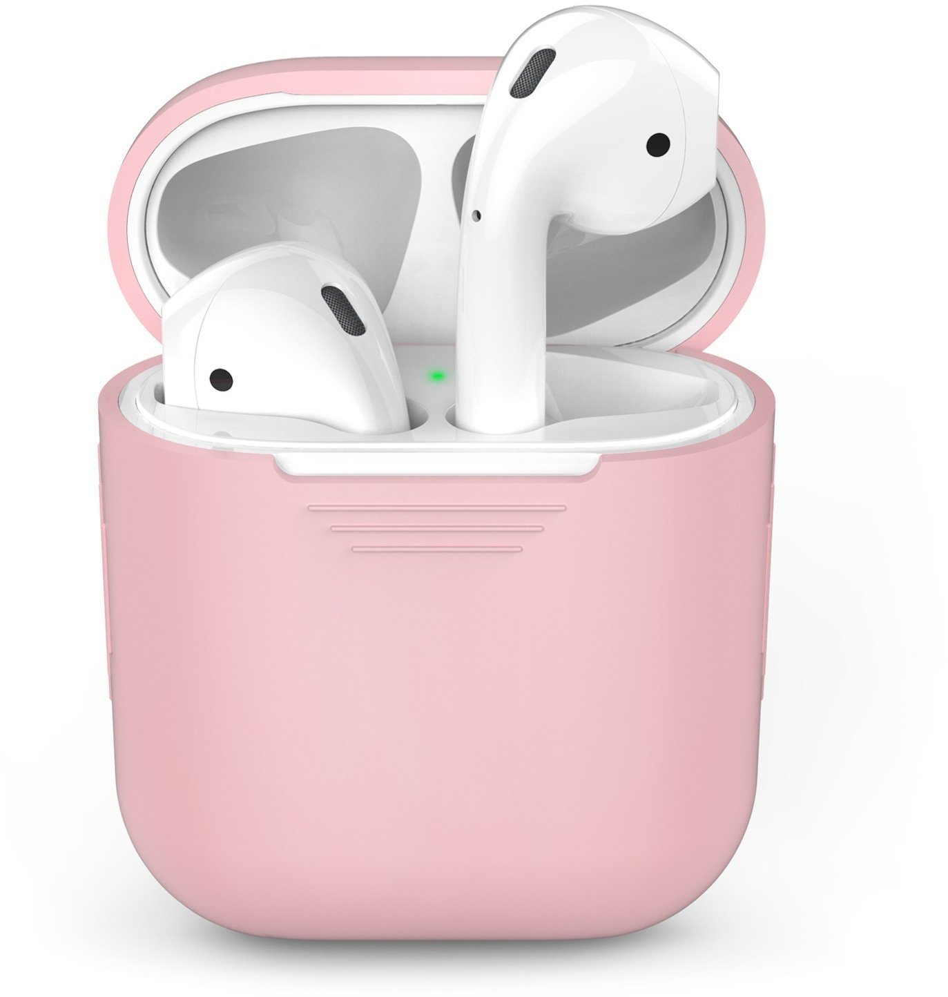 

Чехол для наушников AhaStyle Silicone Case Pink (AHA-01020-PNK) for Apple AirPods