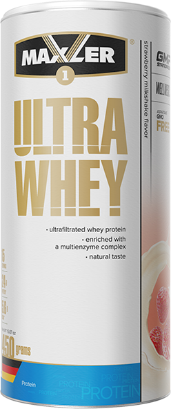 

Maxler Ultra Whey 450 g /15 servings/ Strawberry Milkshake