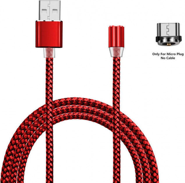 

Xoko Usb Cable to microUSB Magneto 1.2m Red (SC-355m MGNT-RD)